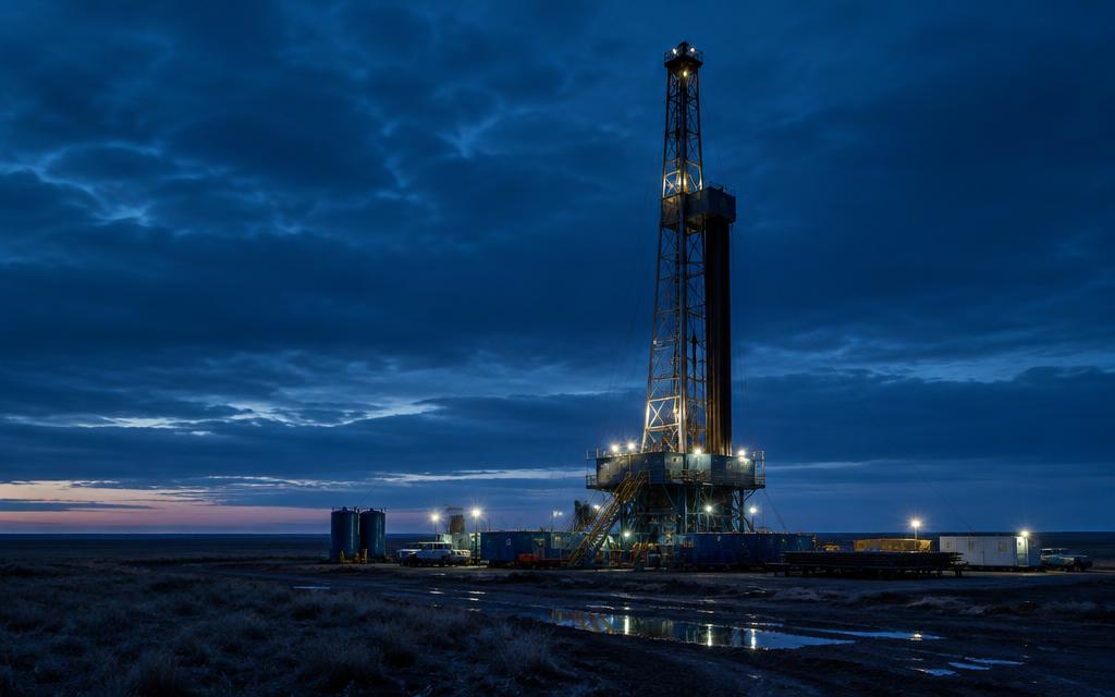 Oil extraction by fracking