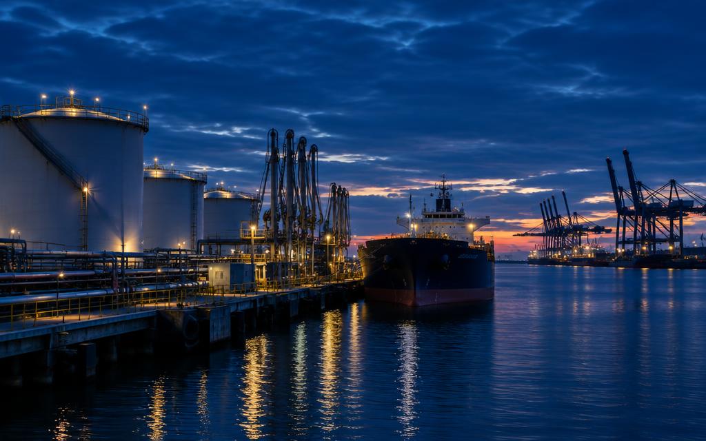 Oil and motor fuels export/import infrastructure
